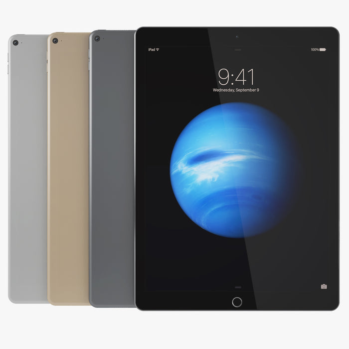 Apple iPad Pro All Colors 3D Model