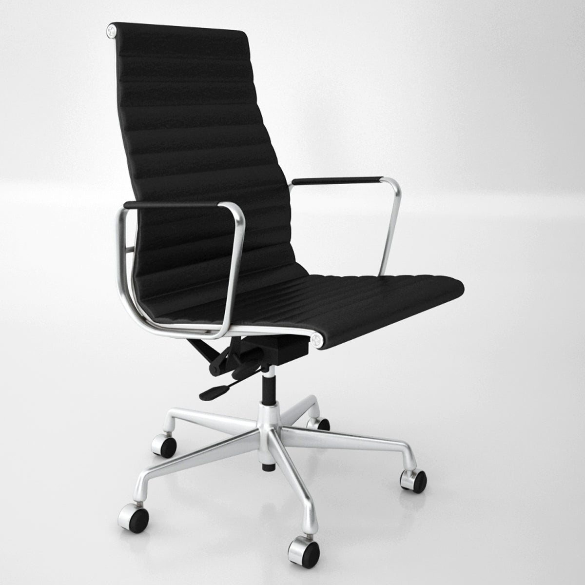 Vitra Aluminium Chair EA 117, 119 3D Model