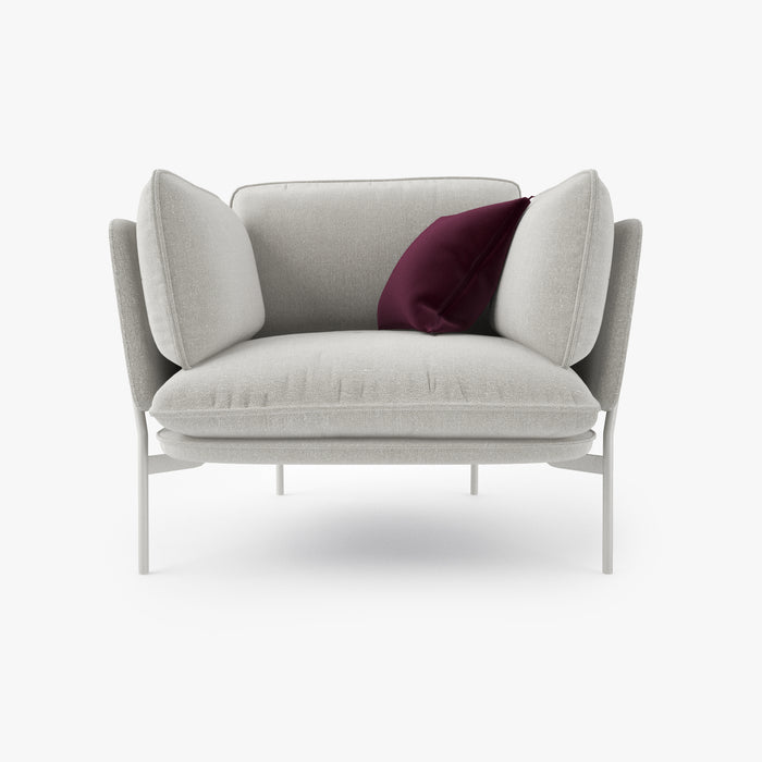 And Tradition Cloud One Seater Armchair 3D Model