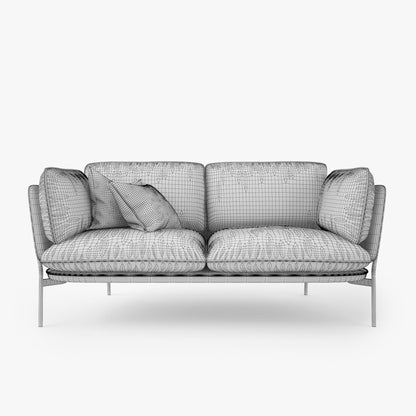 And Tradition Cloud Two Seater Sofa 3D Model