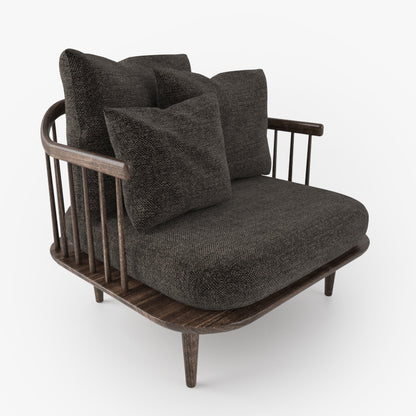 FREE And Tradition Fly Chair SC1 3D Model