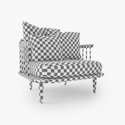 FREE And Tradition Fly Chair SC1 3D Model
