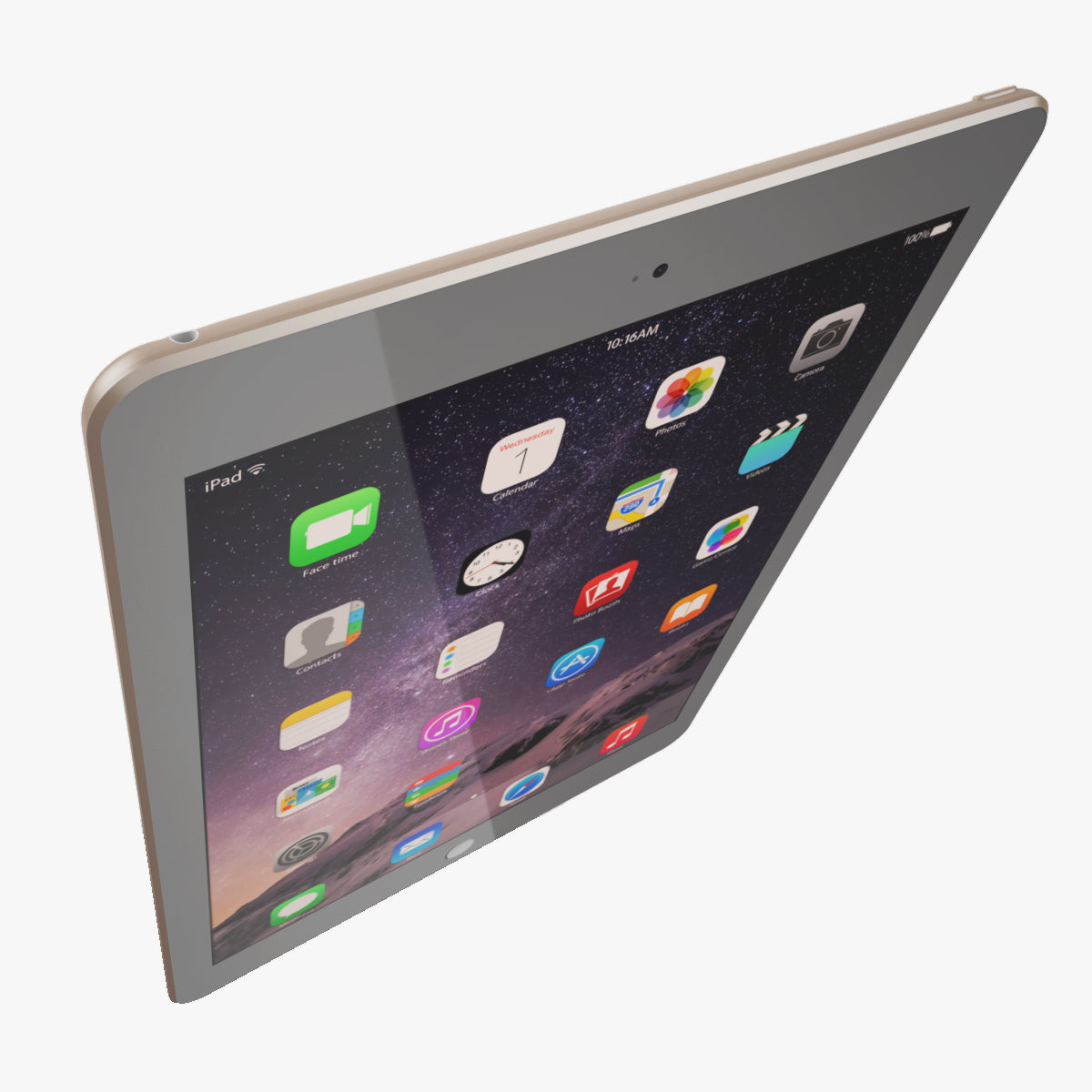 Apple iPad Air 2 All Colors 3D Model