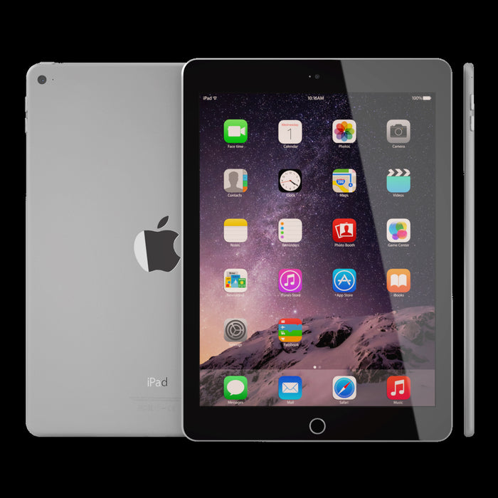 Apple iPad Air 2 Space Gray 3D Model