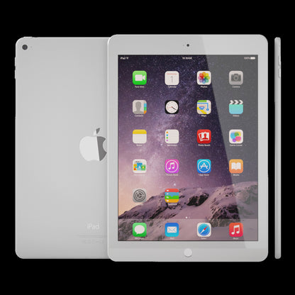 Apple iPad Air 2 Silver 3D Model