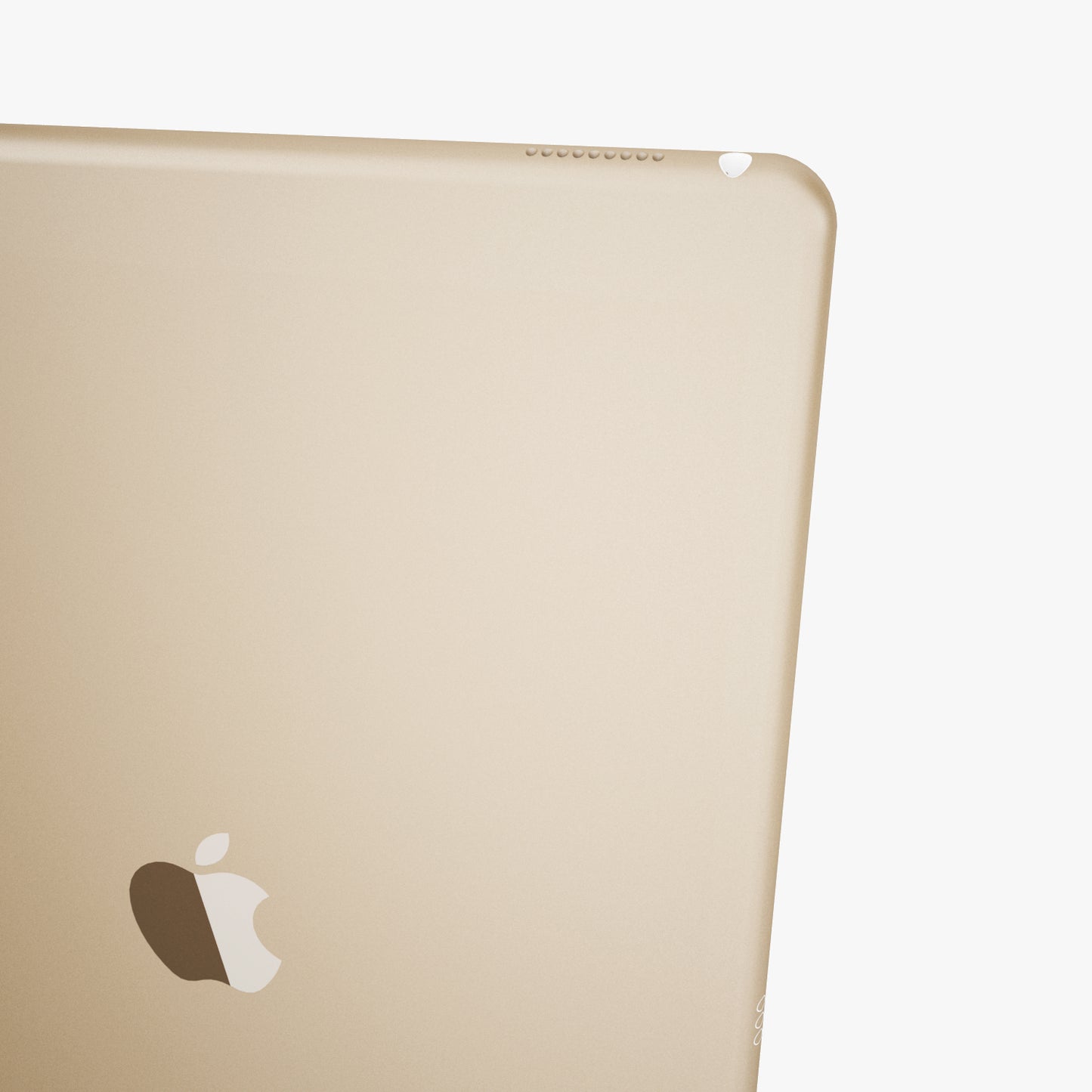 Apple iPad Pro Gold 3D Model