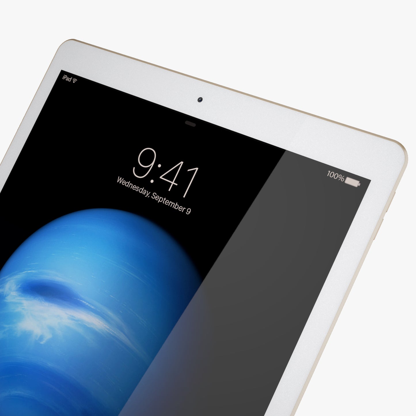 Apple iPad Pro Gold 3D Model