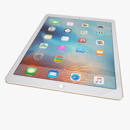 Apple iPad Pro Gold 3D Model