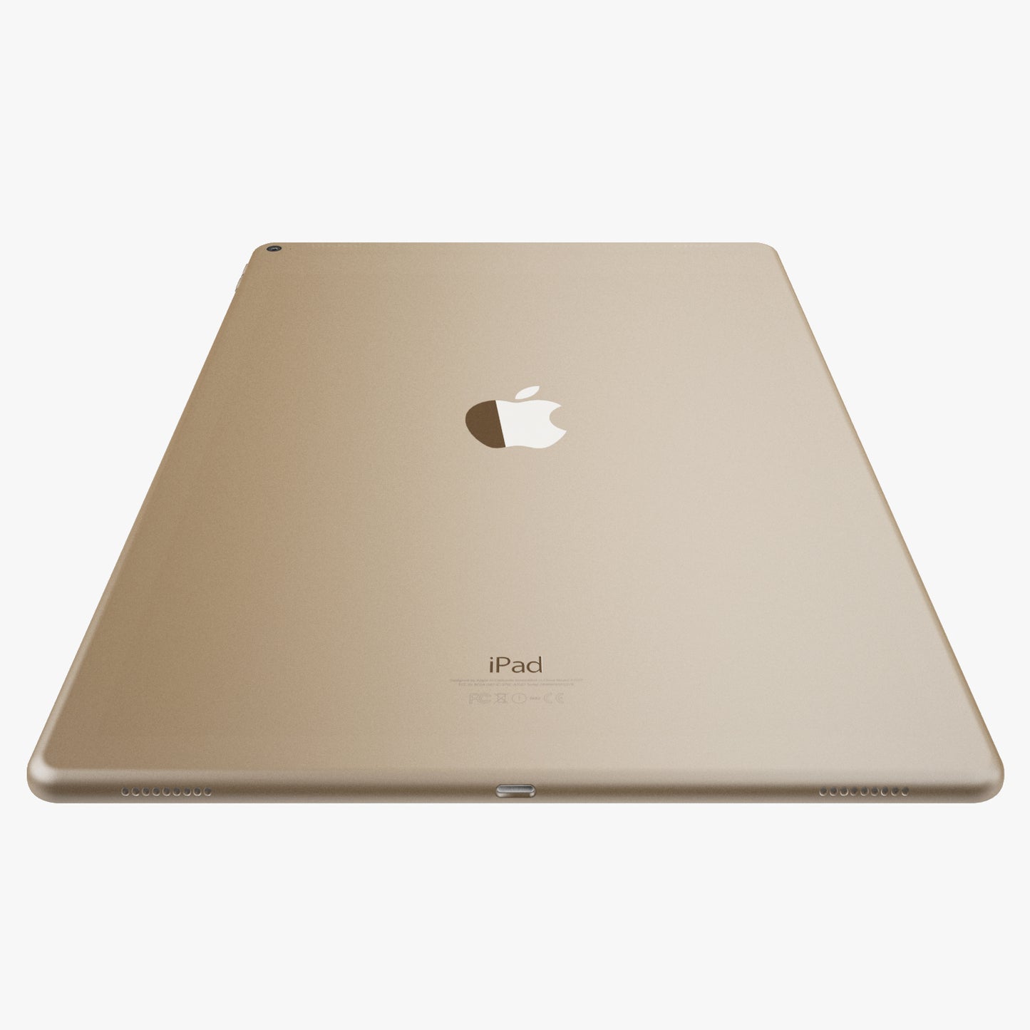 Apple iPad Pro Gold 3D Model