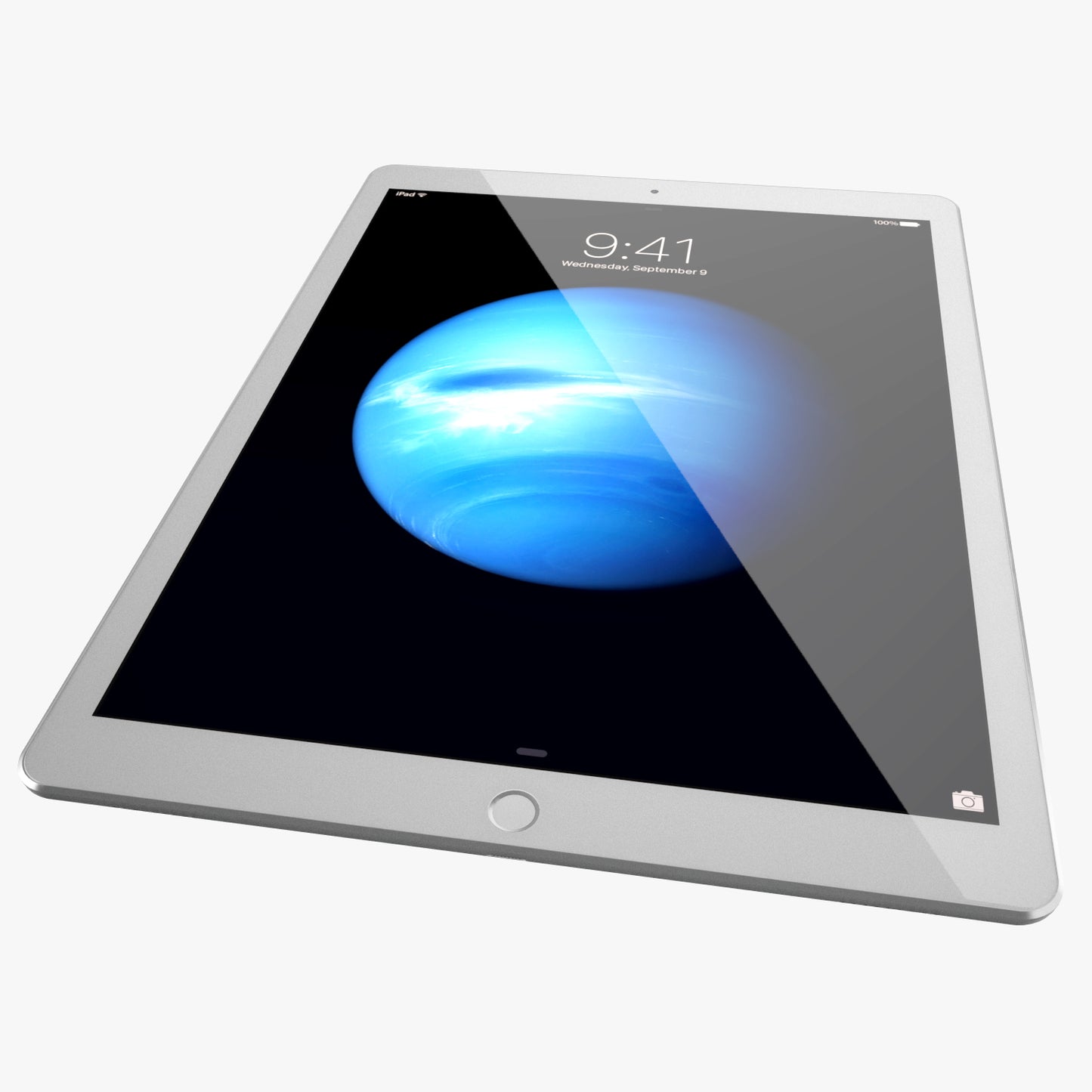 Apple iPad Pro Silver 3D Model