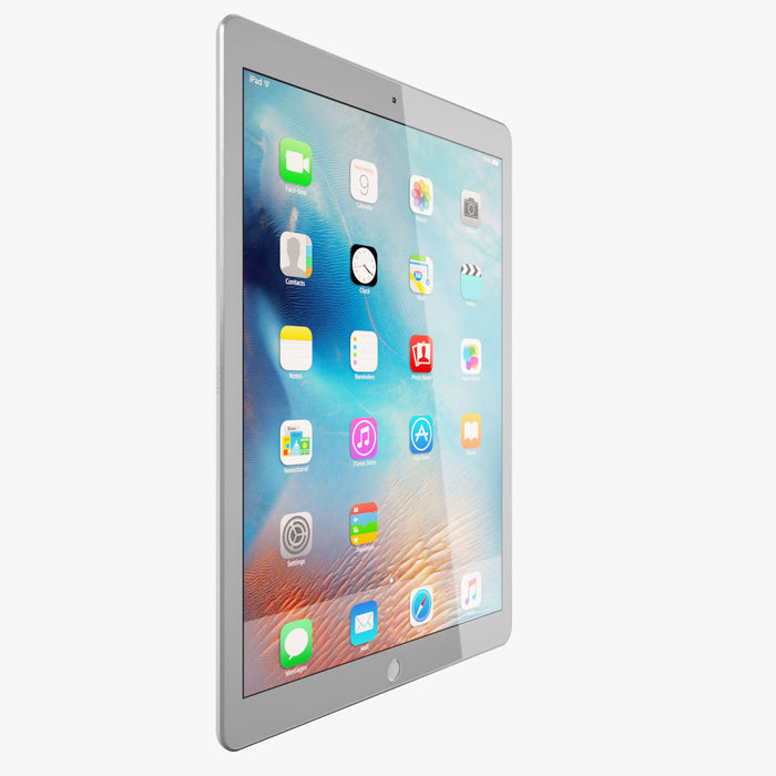Apple iPad Pro Silver 3D Model