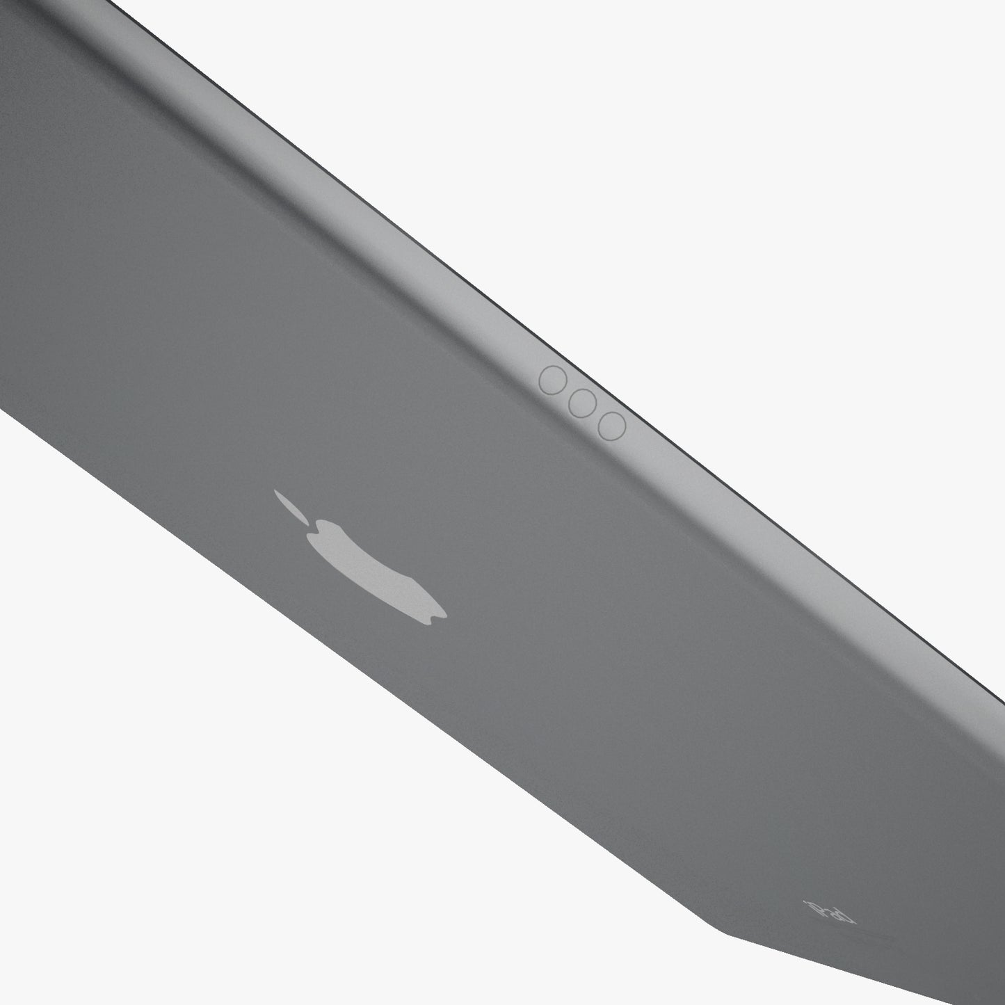 Apple iPad Pro Space Gray 3D Model