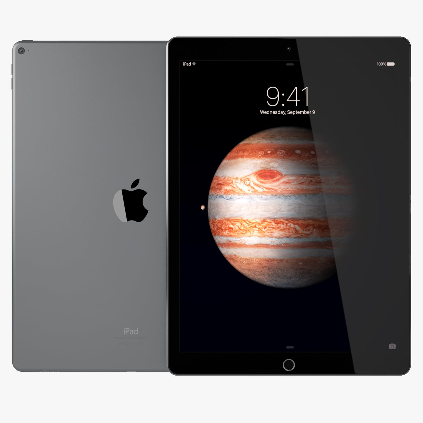 Apple iPad Pro Space Gray 3D Model