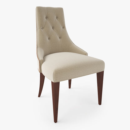 Baker Furniture Ritz Dining Chair 3D Model