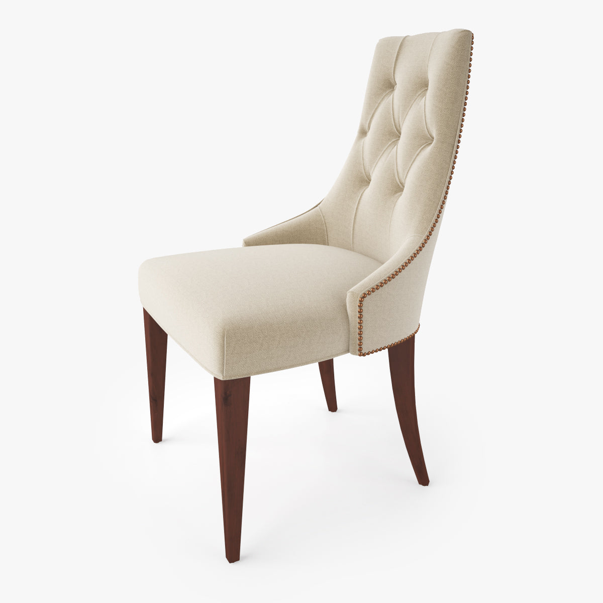 Baker Furniture Ritz Dining Chair 3D Model