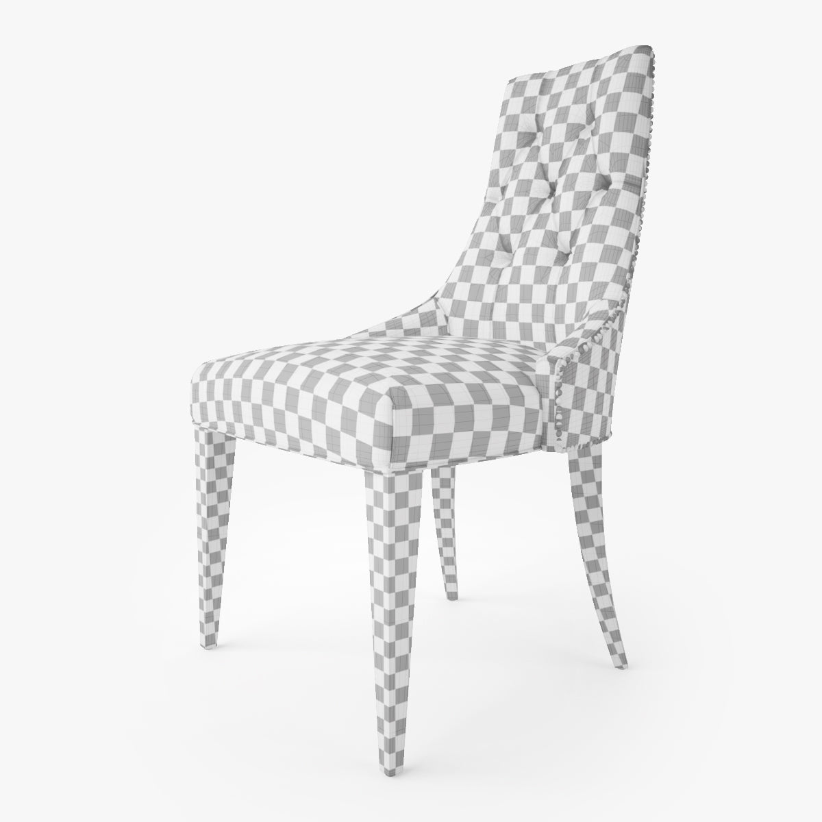 Baker Furniture Ritz Dining Chair 3D Model