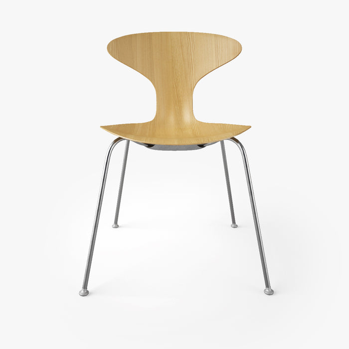 Bernhardt Design Orbit Wood Chair 3D Model