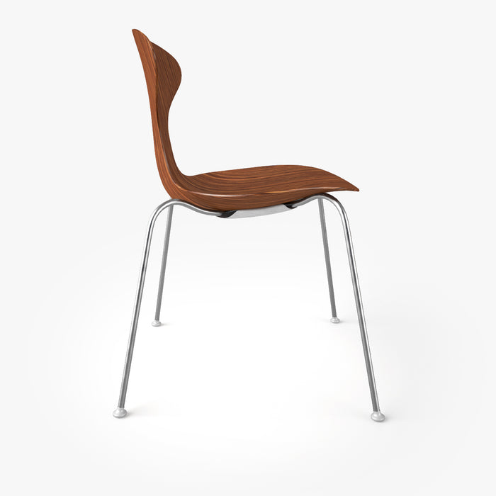 Bernhardt Design Orbit Wood Chair 3D Model