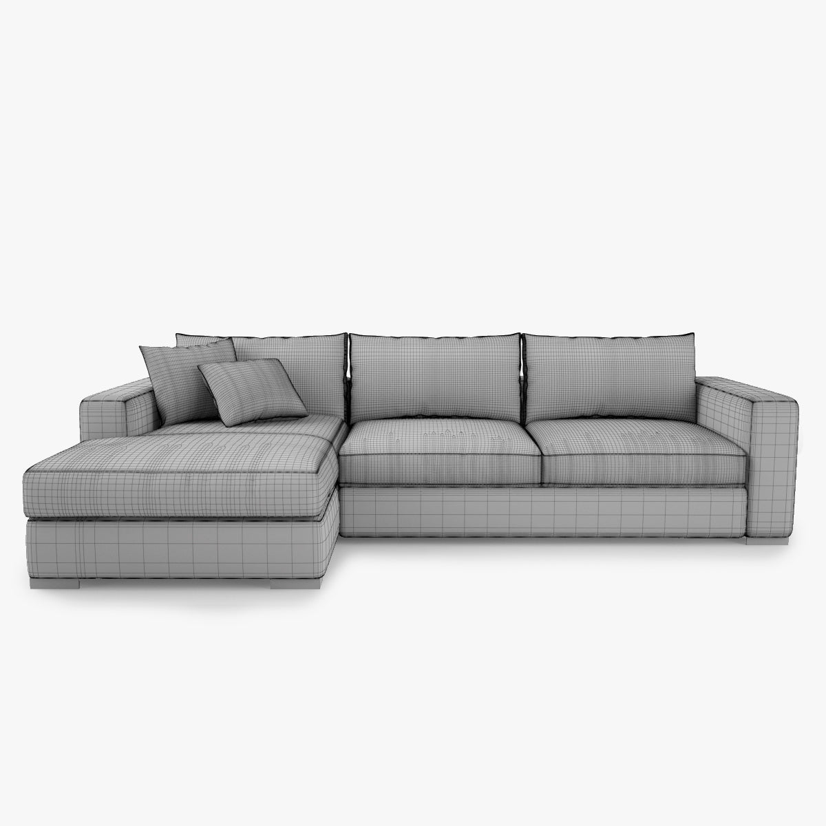 BoConcept Cenova DK52 Corner Sofa 3D Model