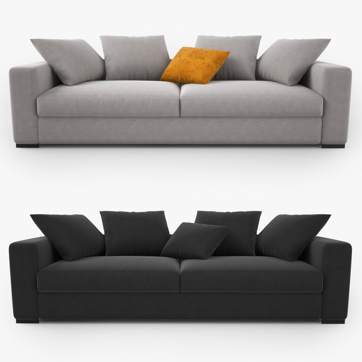 Boconcept Cenova GE52 Sofa 3D Model