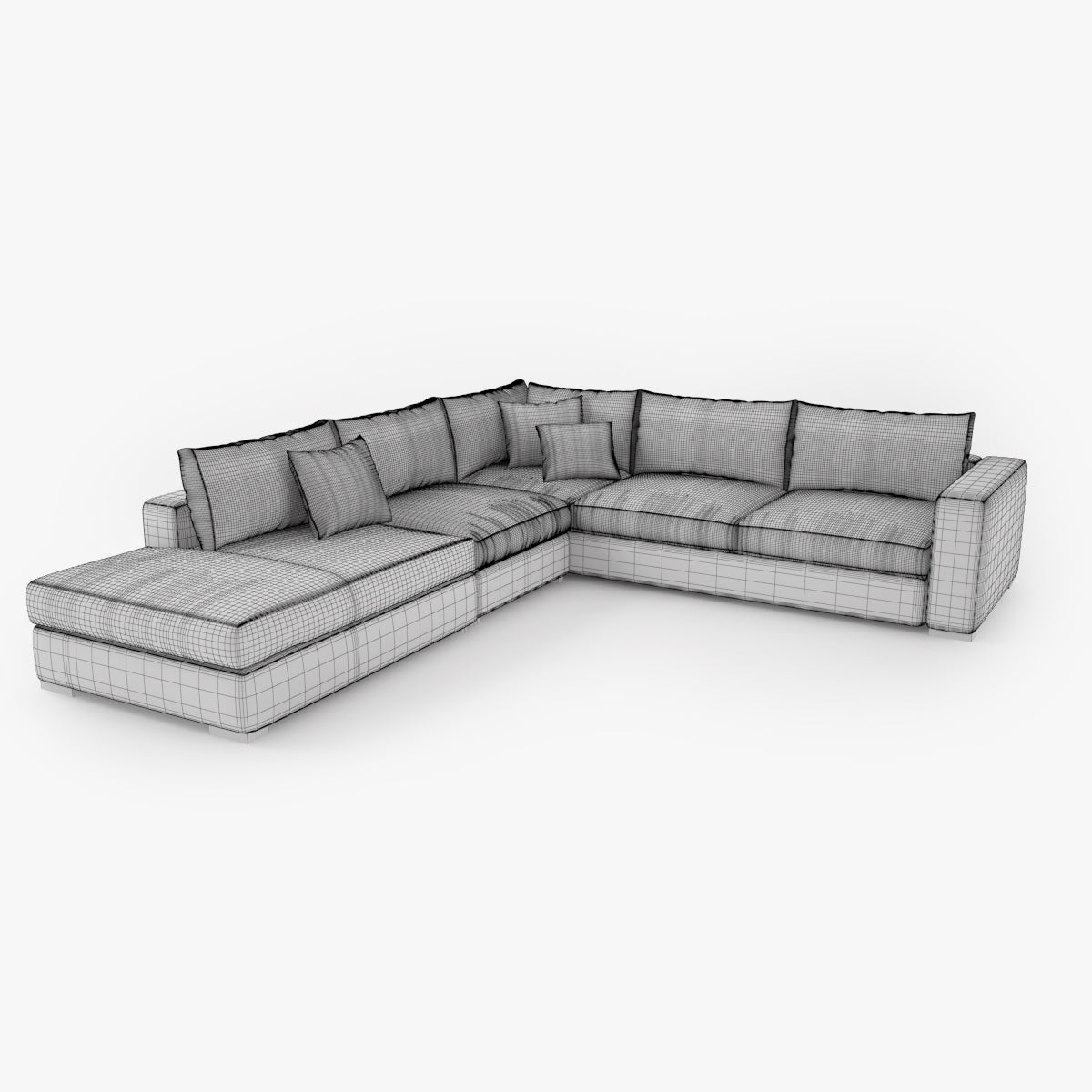 Boconcept Cenova Sofa Set 3D Model