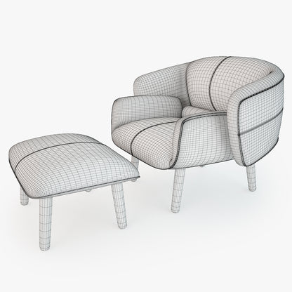 FREE Boconcept Fusion Chair 3D Model