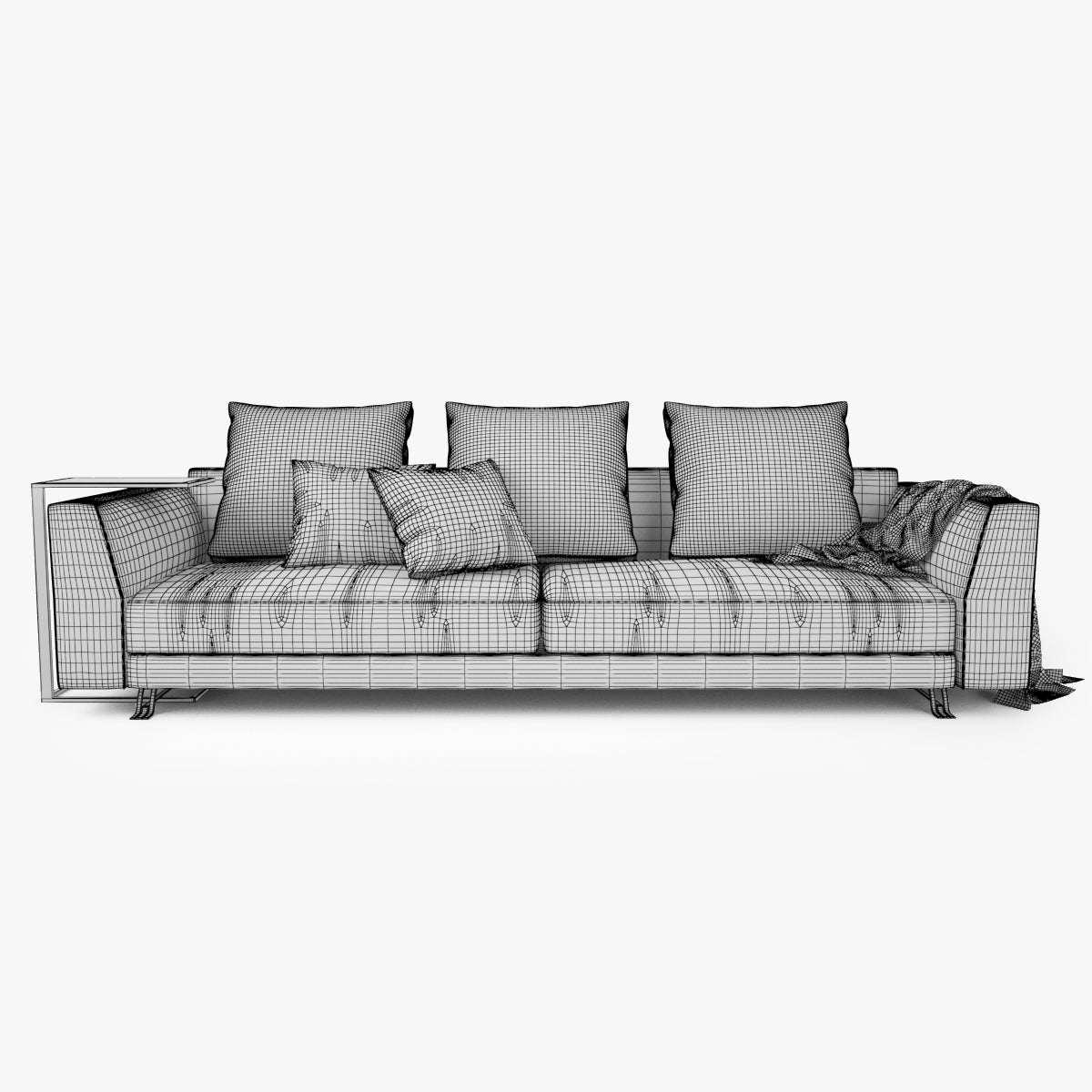 Busnelli Burton 2 Seat Sofa 3D Model