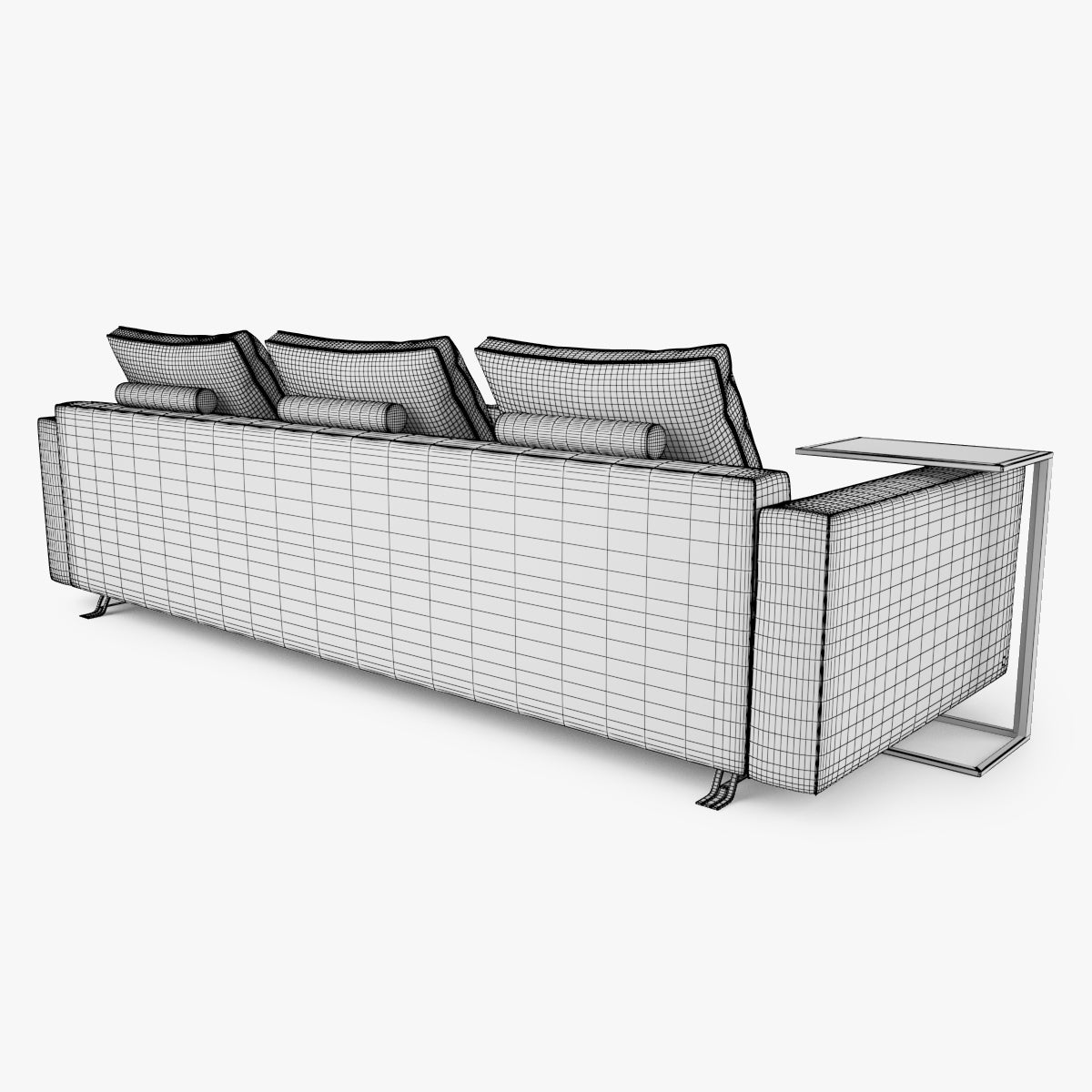 Busnelli Burton 2 Seat Sofa 3D Model