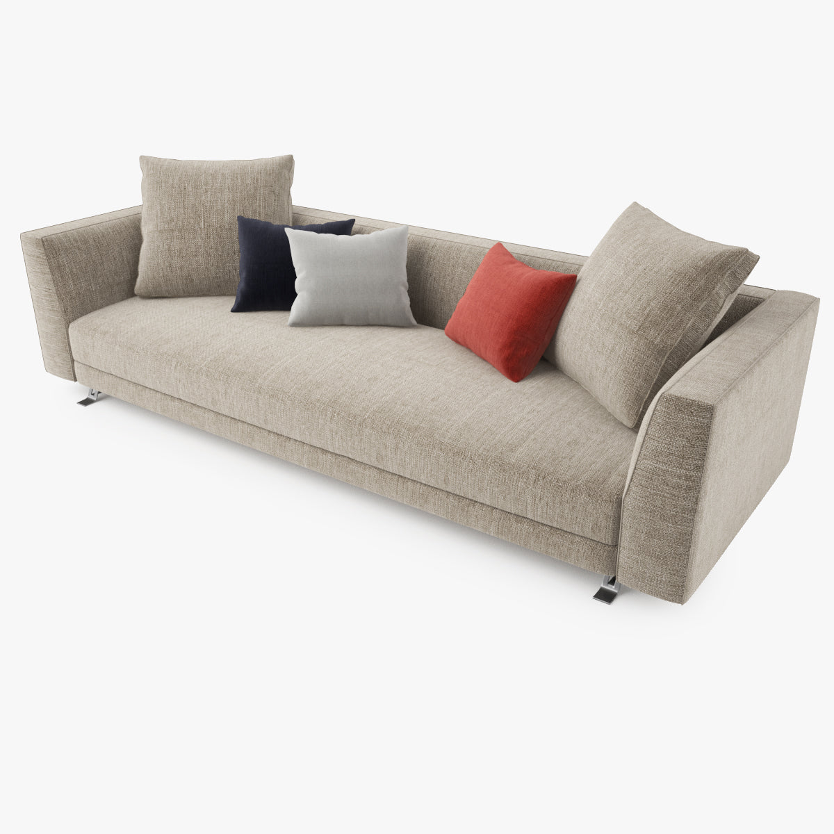 Busnelli Burton 3 Seat Sofa 3D Model