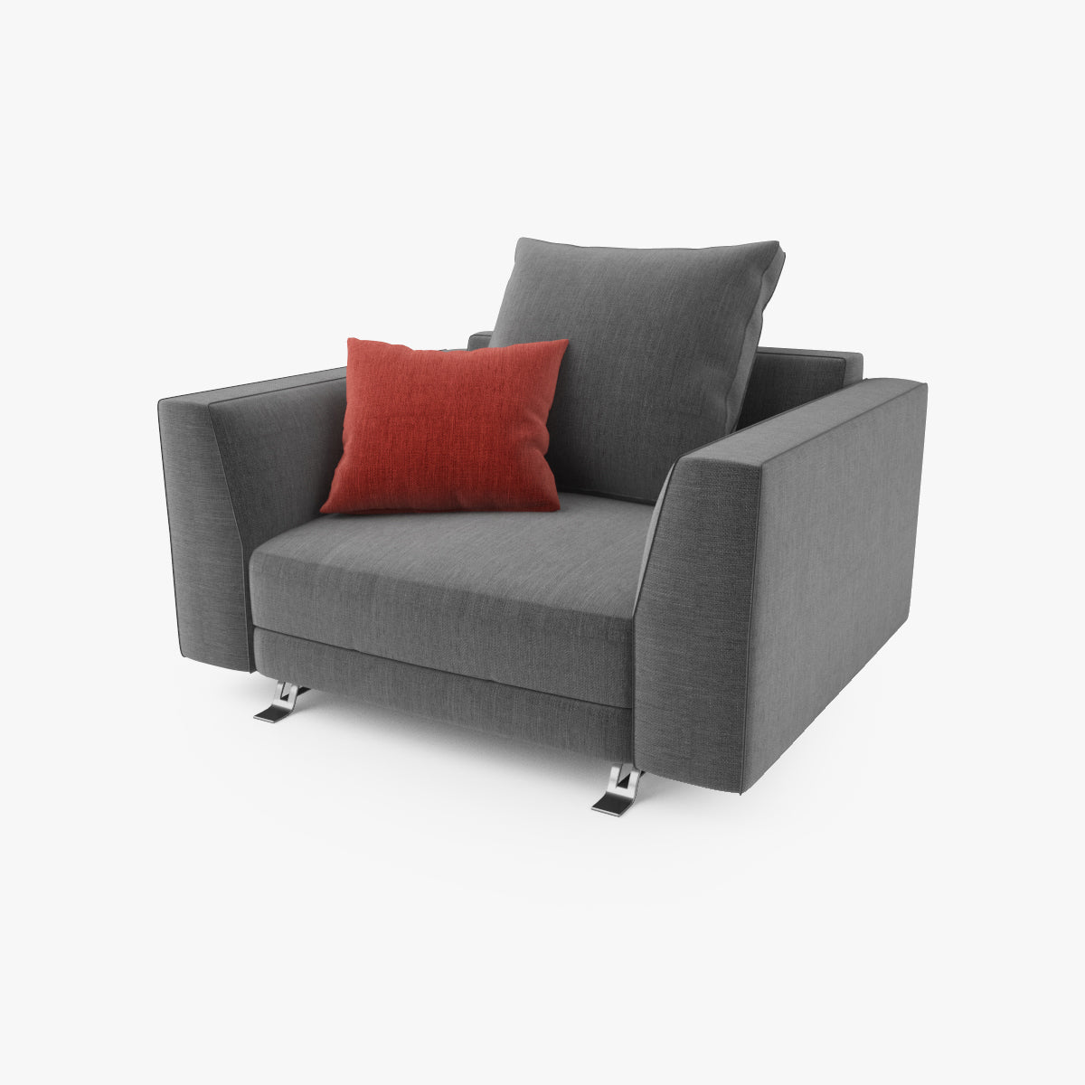 Busnelli Burton Armchair 3D Model