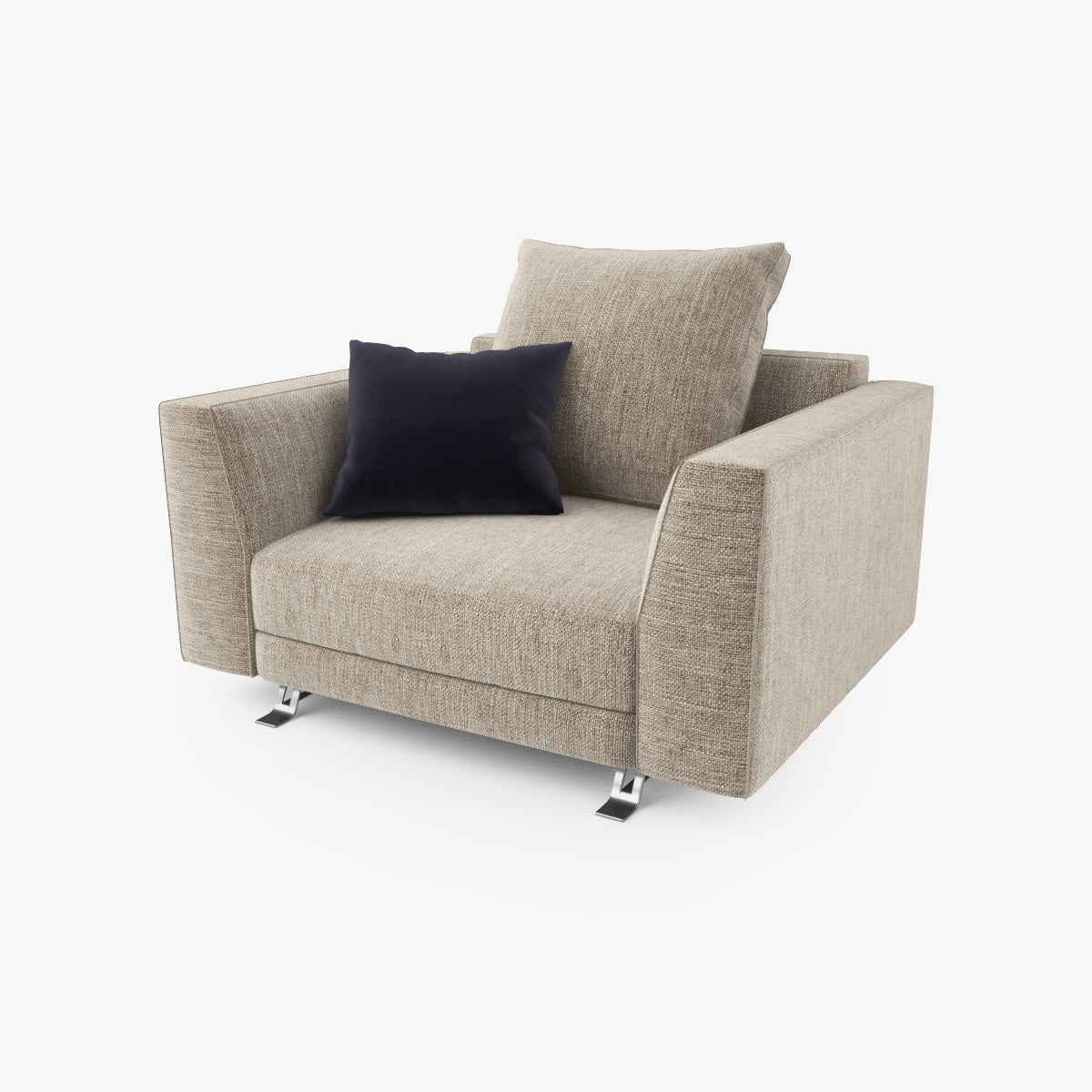 Busnelli Burton Armchair 3D Model