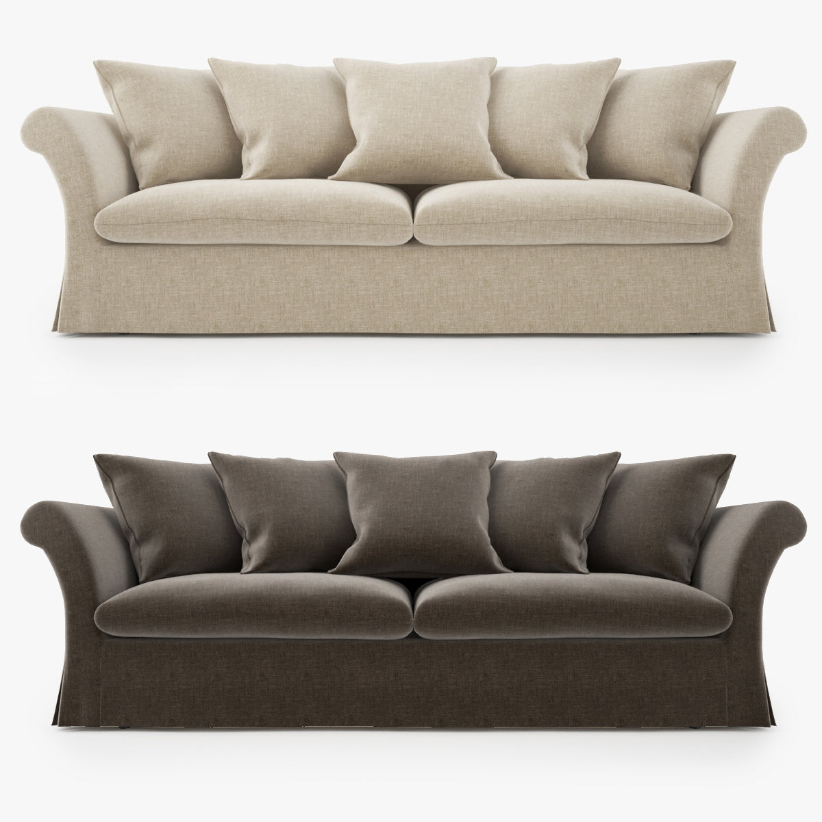 FREE Busnelli Kim Sofa 3D Model