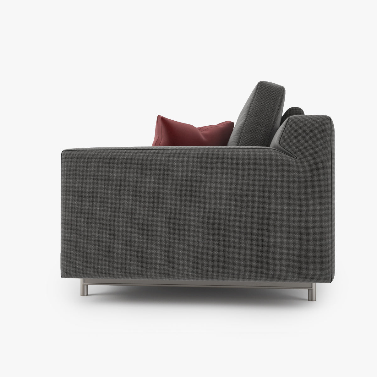 FREE Modern Fabric Armchair 3D Model