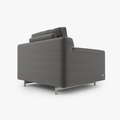 FREE Modern Fabric Armchair 3D Model