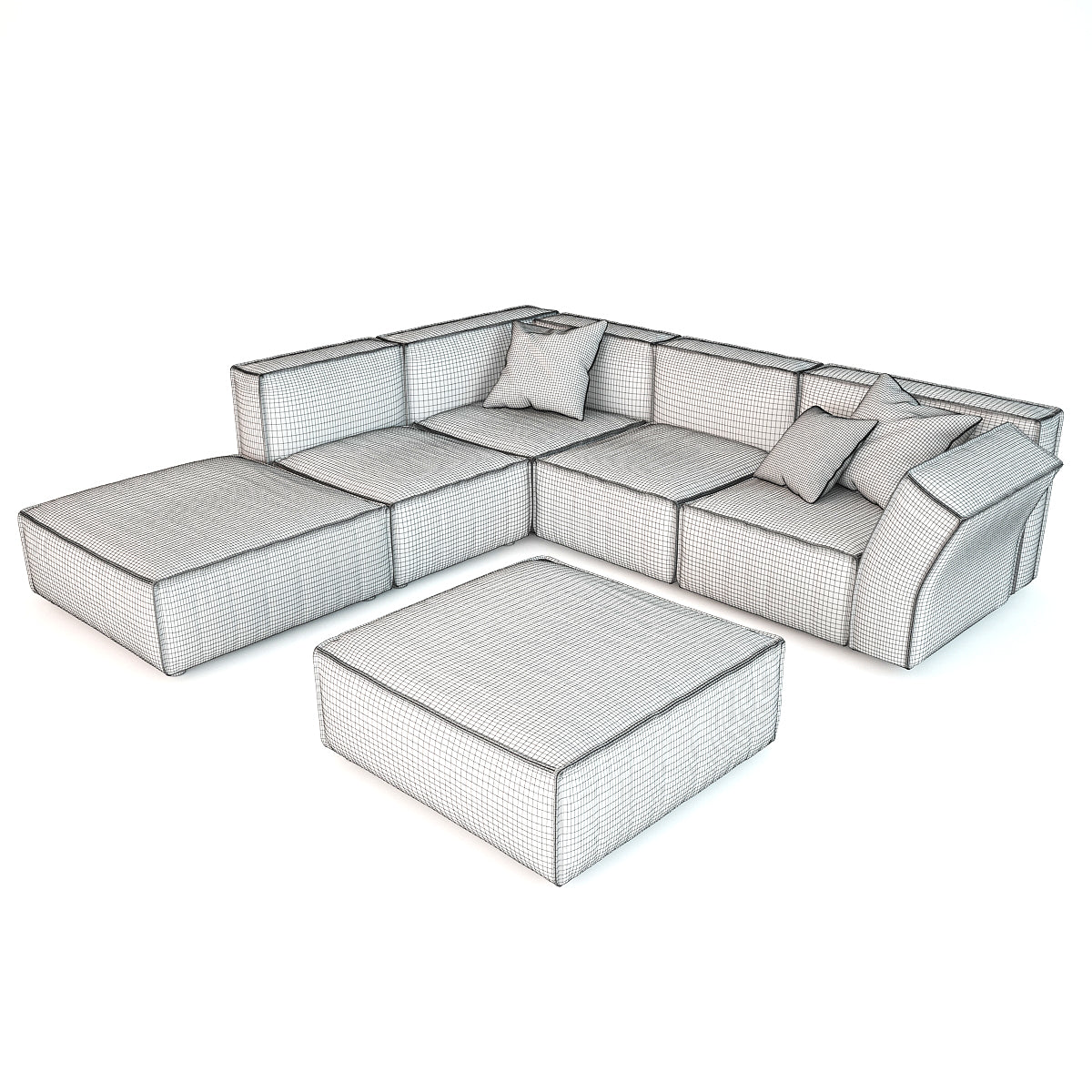 Calia Italia Richard Sofa Set 3D Model
