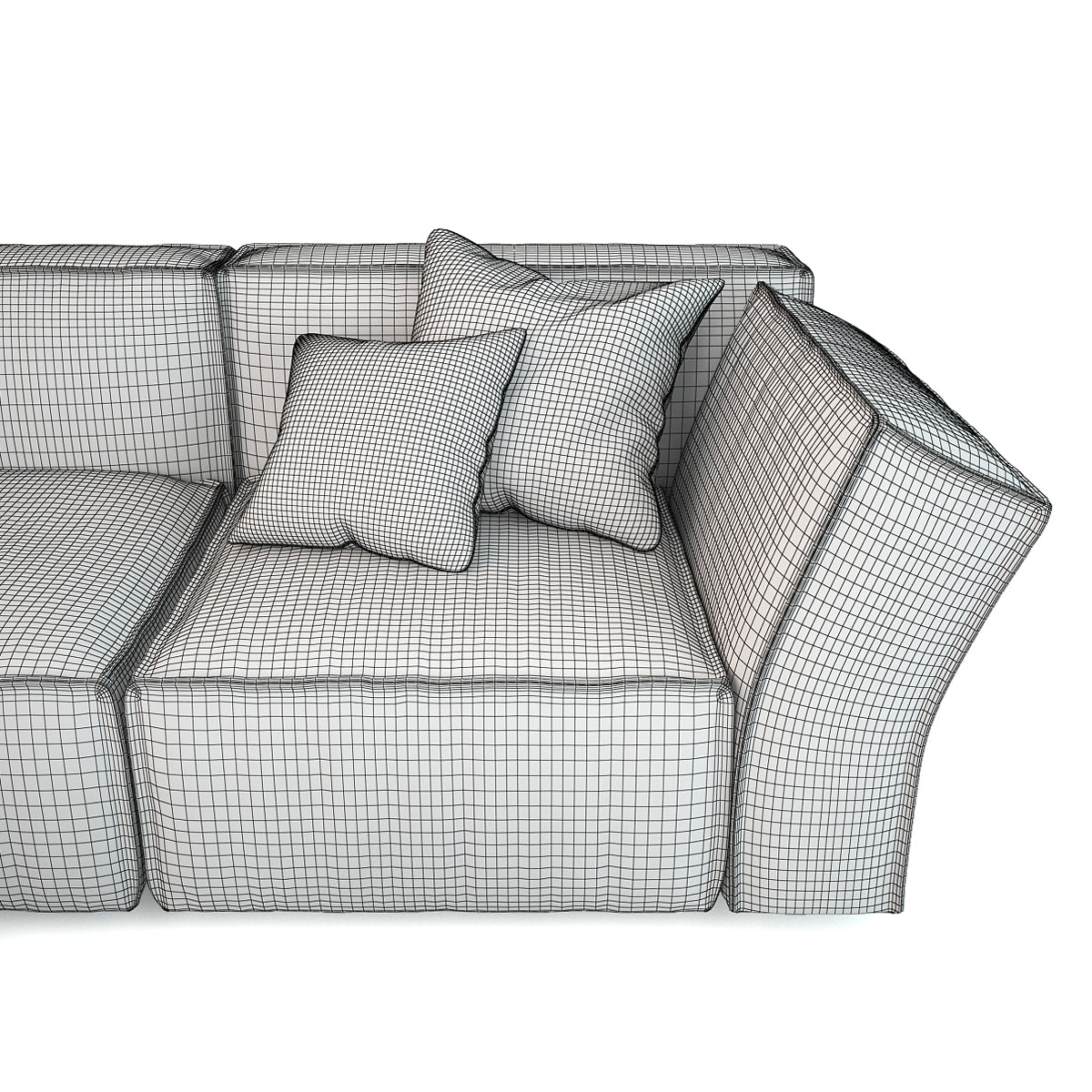 Calia Italia Richard Sofa Set 3D Model