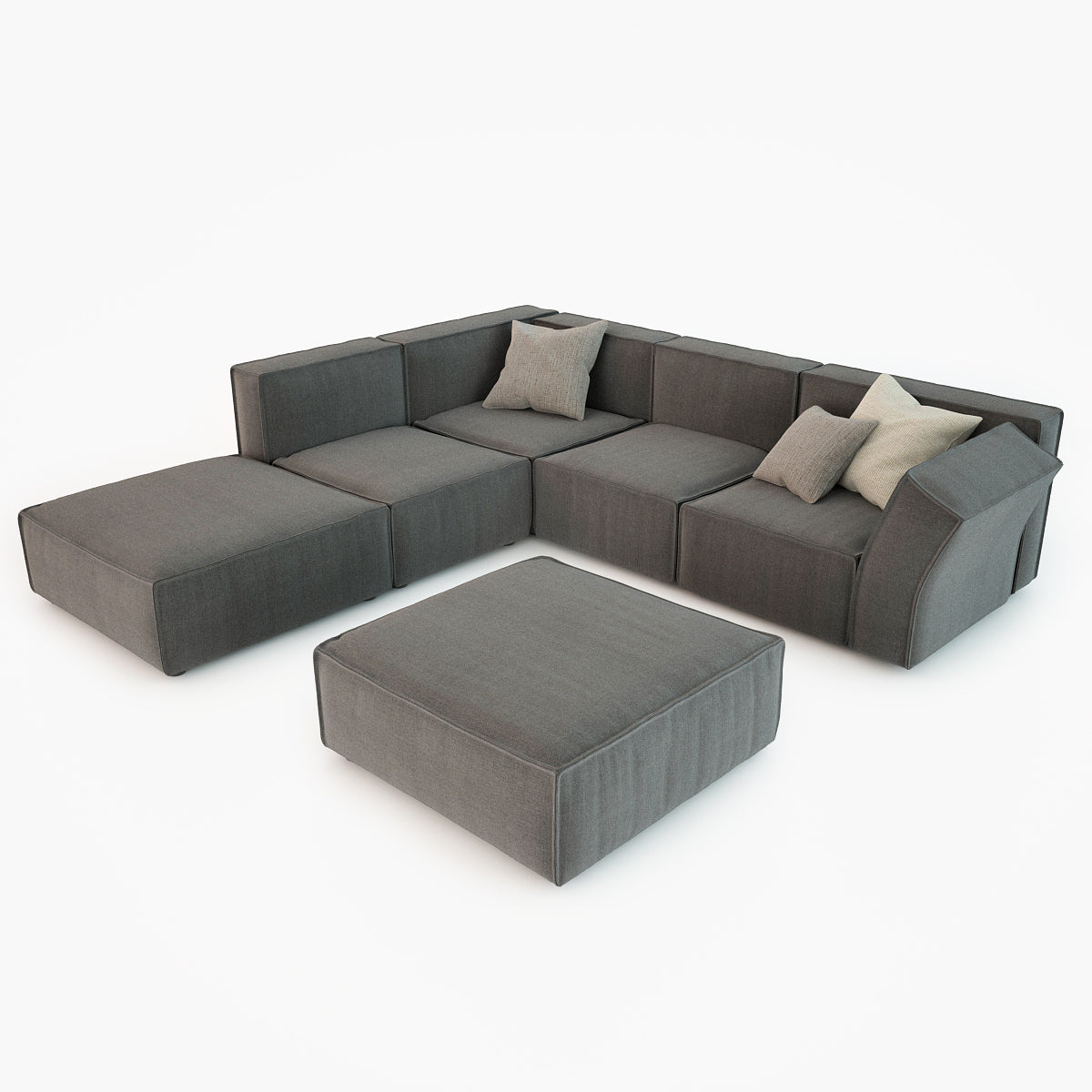 Calia Italia Richard Sofa Set 3D Model