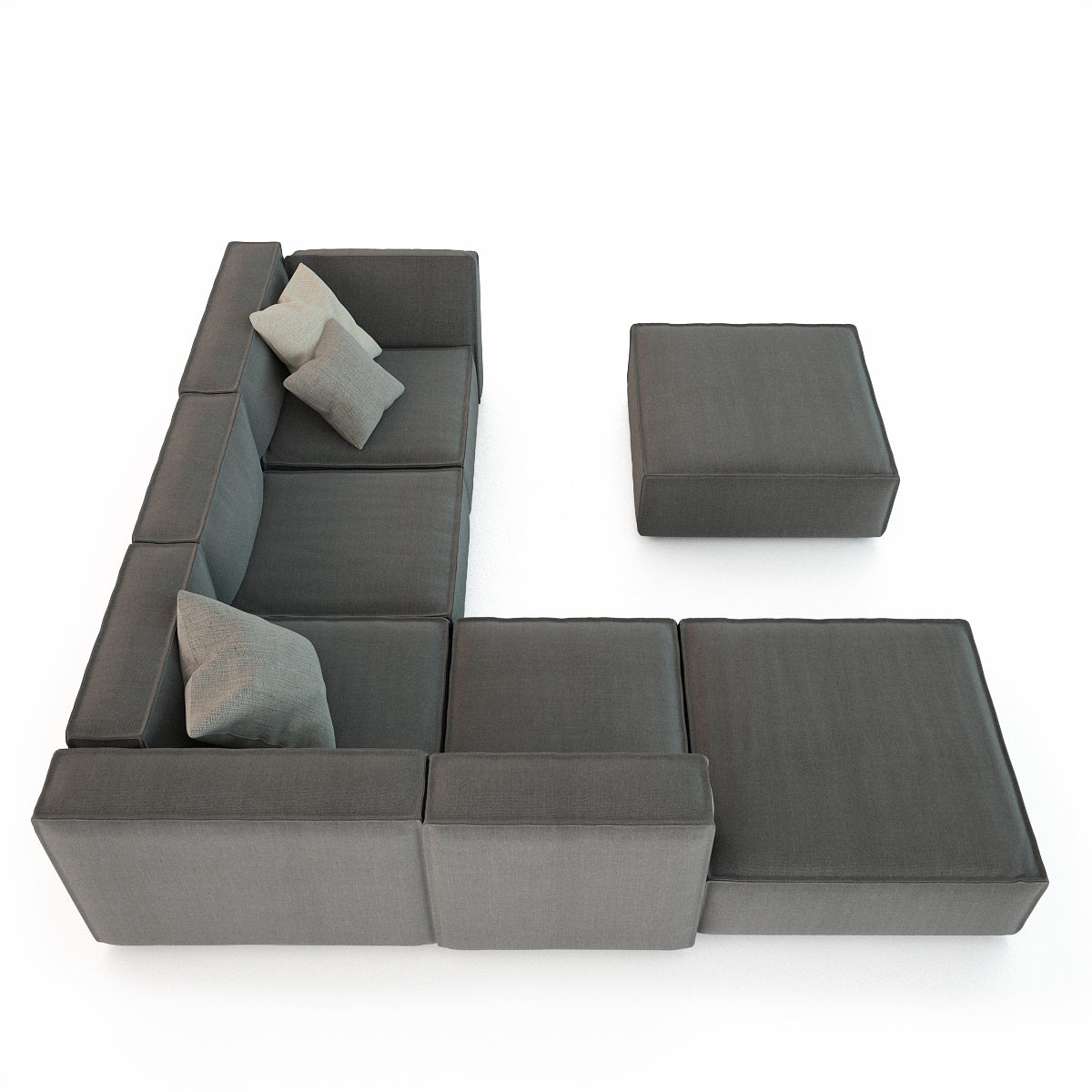 Calia Italia Richard Sofa Set 3D Model