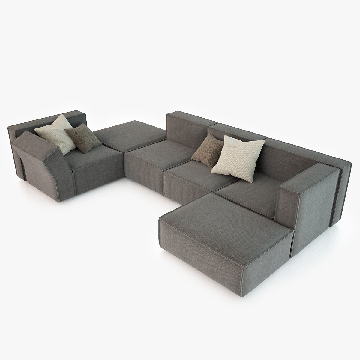 Calia Italia Richard Sofa Set 3D Model