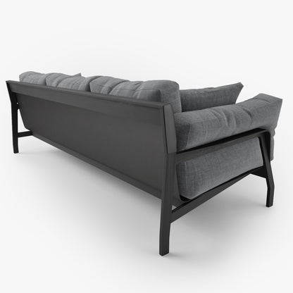 Cassina Eloro Sofa and Armchair 3D Model