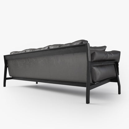 Cassina Eloro Sofa and Armchair 3D Model