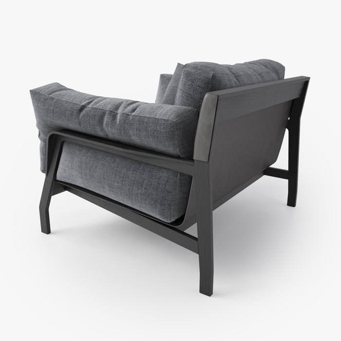 Cassina Eloro Sofa and Armchair 3D Model