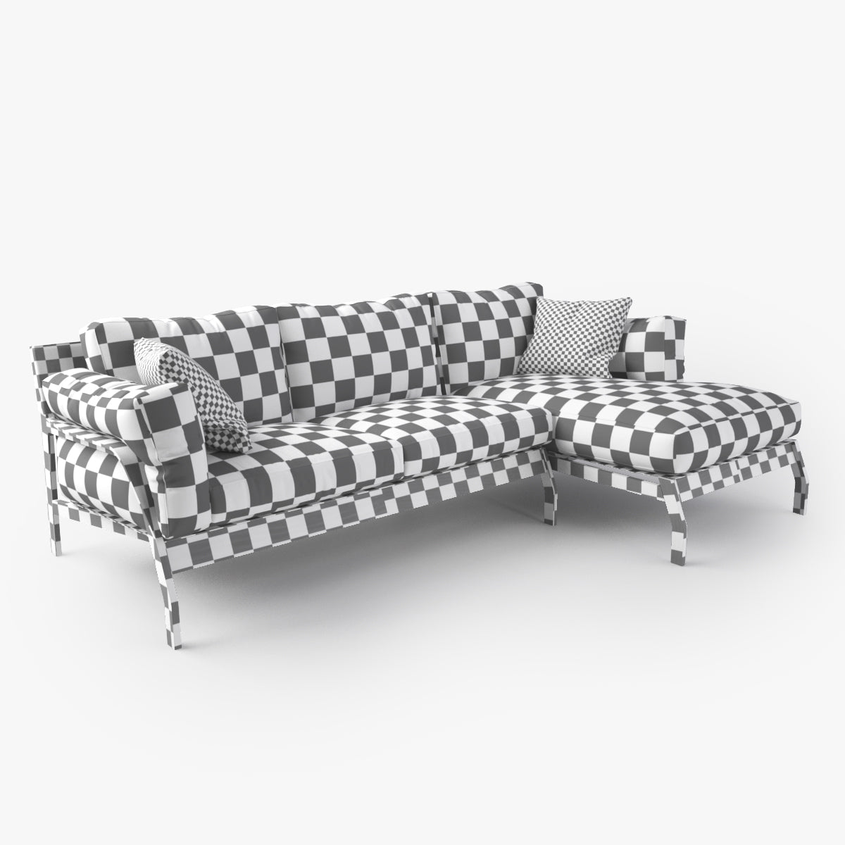 Cassina Eloro Sofa and Armchair 3D Model