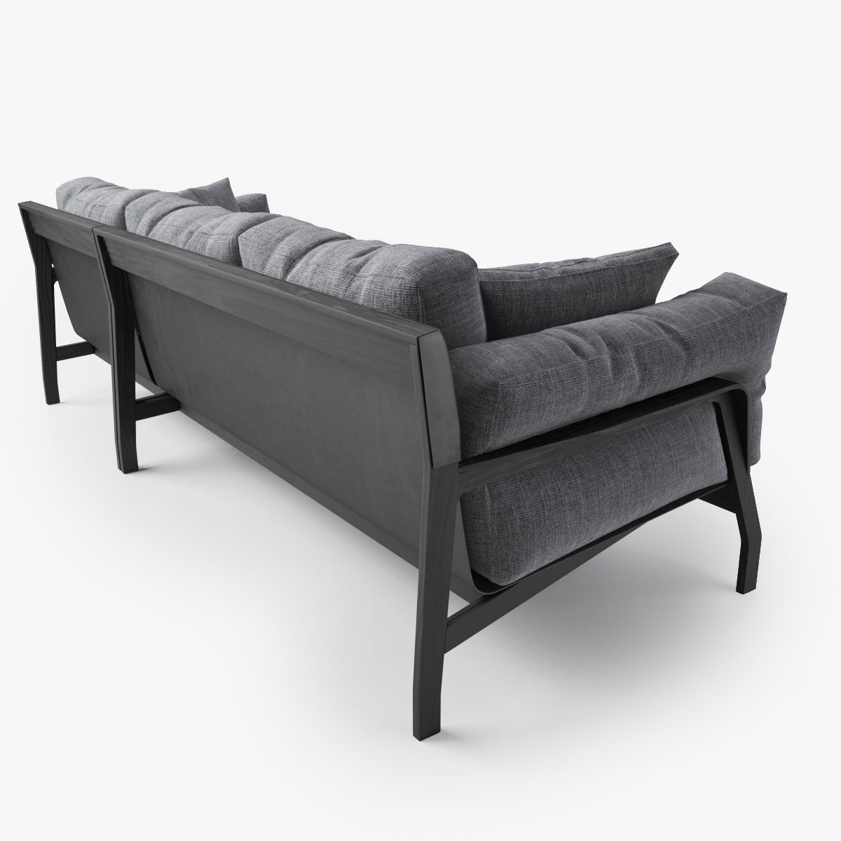 Cassina Eloro Sofa and Armchair 3D Model