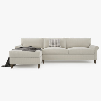 Crate and Barrel Montclair Sectional Sofa 3D Model