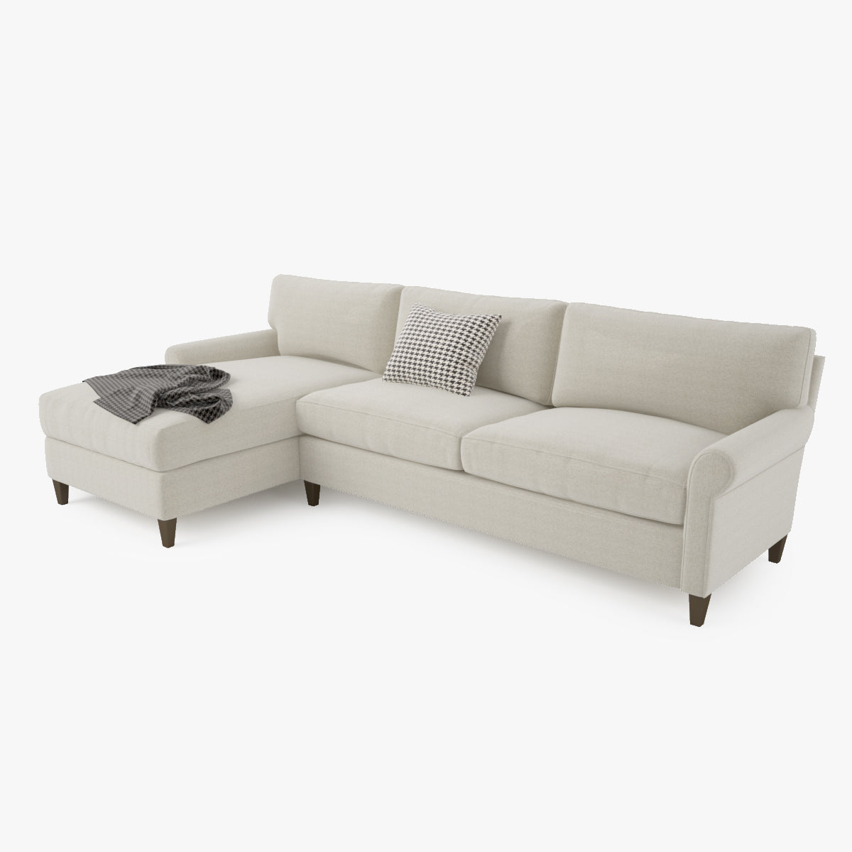 Crate and Barrel Montclair Sofa Collection 3D Model