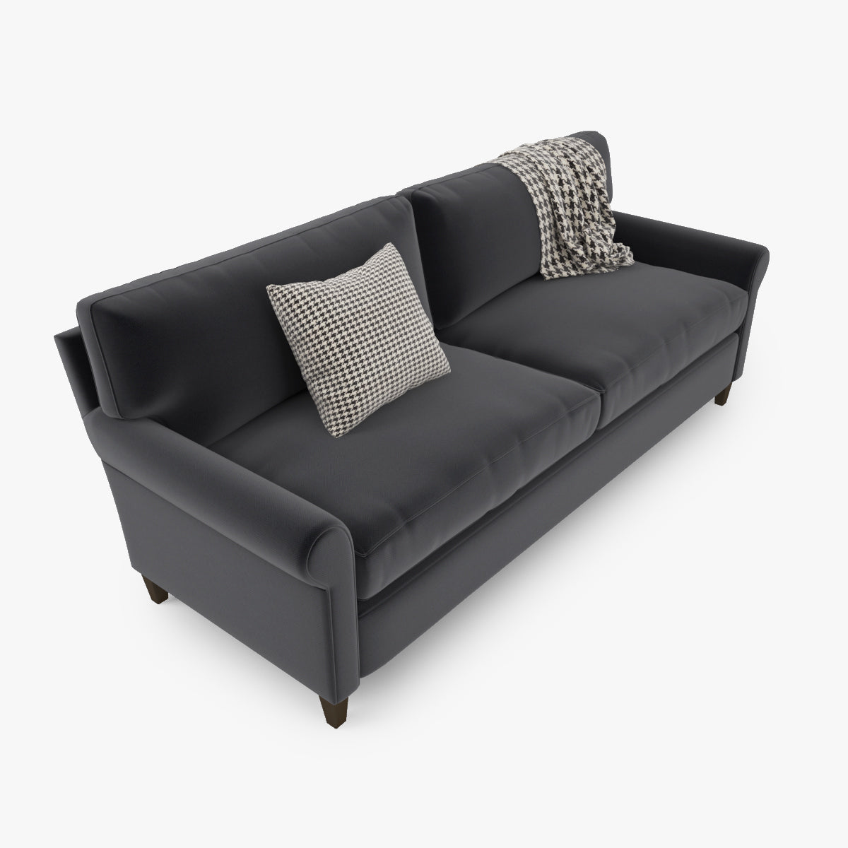 Crate and Barrel Montclair 2 Seat Sofa 3D Model