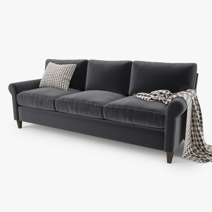 Crate and Barrel Montclair 3 Seat Sofa 3D Model