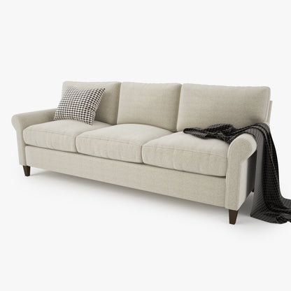 Crate and Barrel Montclair 3 Seat Sofa 3D Model