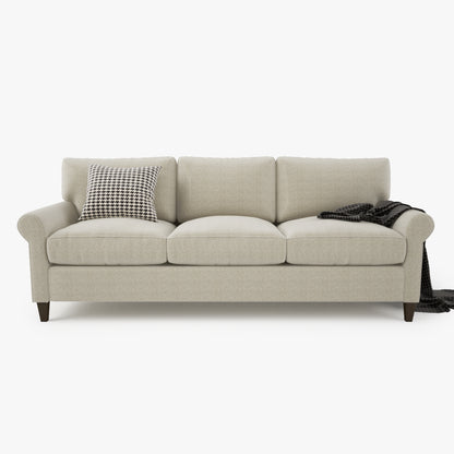 Crate and Barrel Montclair 3 Seat Sofa 3D Model